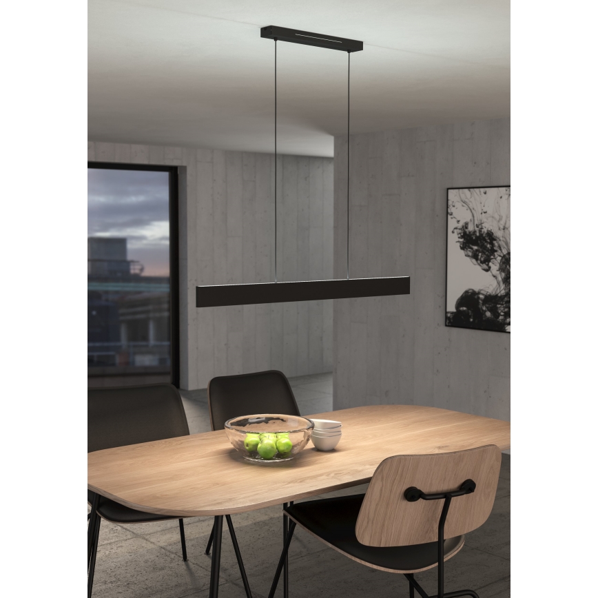Eglo - LED RGBW Dimmable chandelier on a string LED/38W/230V 2700-6500K black