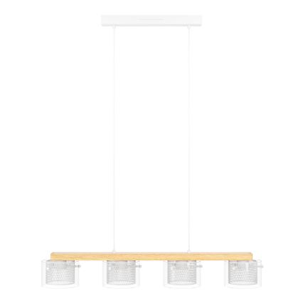 Eglo - LED RGBW Dimmable chandelier on a string 4xLED/3,7W/230V 2700-6500K