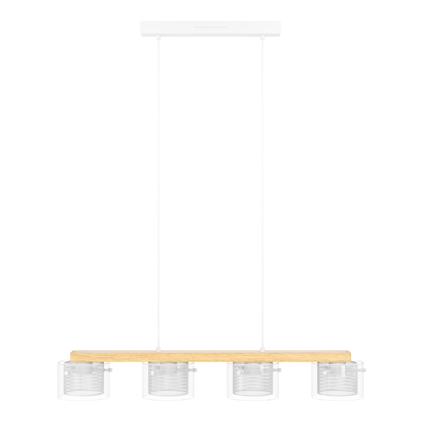 Eglo - LED RGBW Dimmable chandelier on a string 4xLED/3,7W/230V 2700-6500K