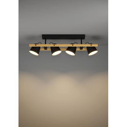 Eglo - LED RGBW Dimmable surface-mounted chandelier 4xLED/3,7W/230V 2700-6500K