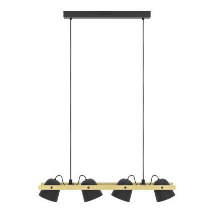 Eglo - LED RGBW Dimmable chandelier on a string 4xLED/3,7W/230V 2700-6500K