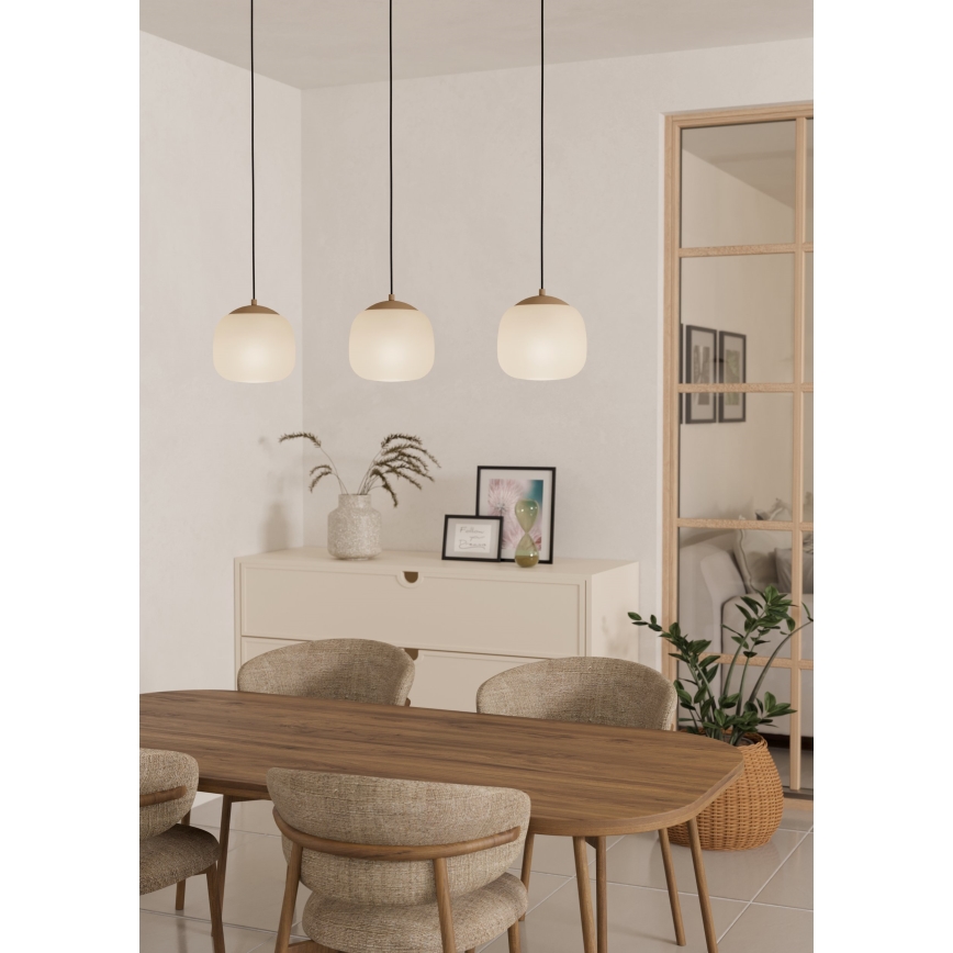 Eglo - Chandelier on a string 3xE27/40W/230V