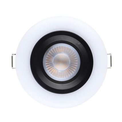 Eglo - Set of 3 LED recessed downlights LED/4,8W/230V black