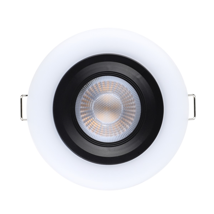 Eglo - Set of 3 LED recessed downlights LED/4,8W/230V black