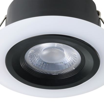 Eglo - Set of 3 LED recessed downlights LED/4,8W/230V black