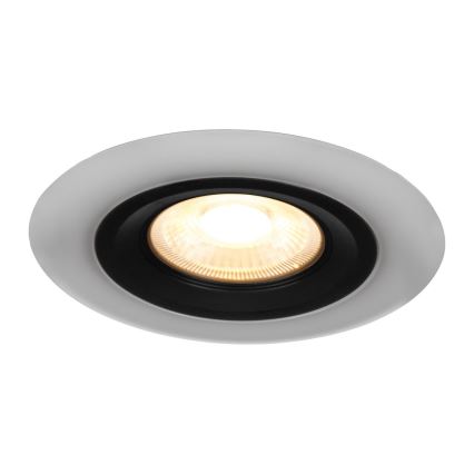 Eglo - Set of 3 LED recessed downlights LED/4,8W/230V black