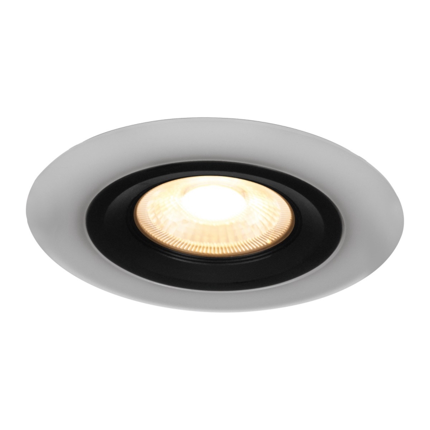 Eglo - Set of 3 LED recessed downlights LED/4,8W/230V black