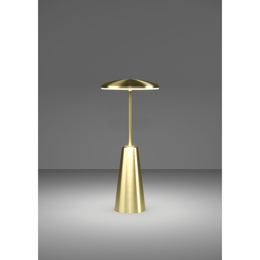 Eglo - LED Dimmable touch outdoor lamp LED/2,8W/5V 2400K/3000K/4000K 5200 mAh IP54 gold