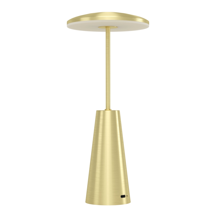 Eglo - LED Dimmable touch outdoor lamp LED/2,8W/5V 2400K/3000K/4000K 5200 mAh IP54 gold