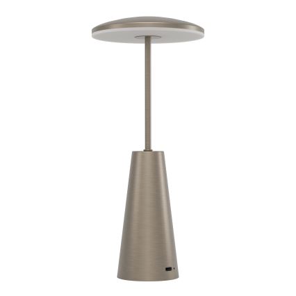 Eglo - LED Dimmable touch outdoor lamp LED/2,8W/5V 2400K/3000K/4000K 5200 mAh IP54 beige