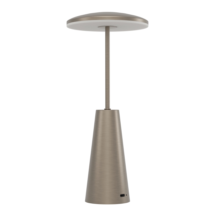Eglo - LED Dimmable touch outdoor lamp LED/2,8W/5V 2400K/3000K/4000K 5200 mAh IP54 beige