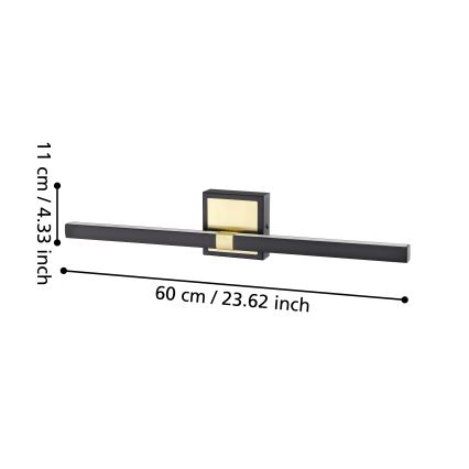 Eglo - LED Bathroom wall light LED/11W/230V IP44