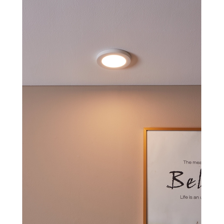 Eglo - LED Recessed light LED/5,5W/230V 3000K white