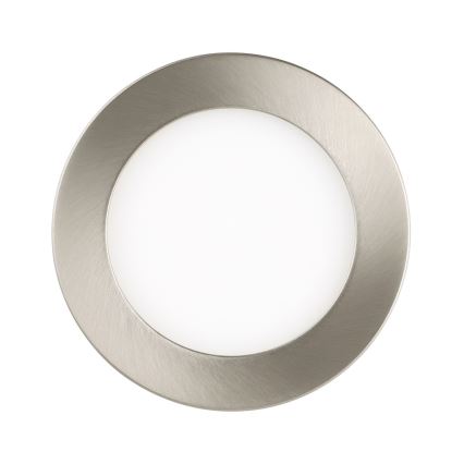 Eglo - LED recessed downlight, 5.5W/230V, 3000K, matte chrome, Ø 11.7 cm