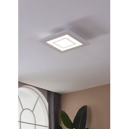 Eglo - RGBW Dimmable ceiling light LED/18W/230V 3000-6500K + remote control