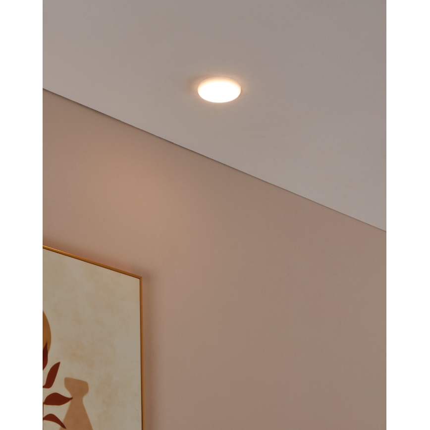 Eglo - LED Bathroom recessed light LED/4,5W/230V d. 7,5 cm IP65
