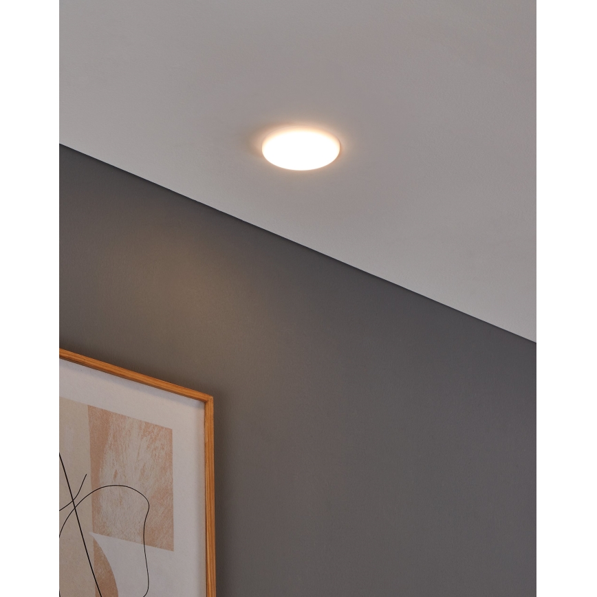 Eglo - LED Bathroom recessed light LED/5,5W/230V d. 10 cm IP65