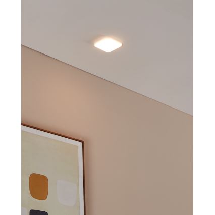 Eglo - LED Bathroom recessed light LED/4,5W/230V 7,5x7,5 cm IP65