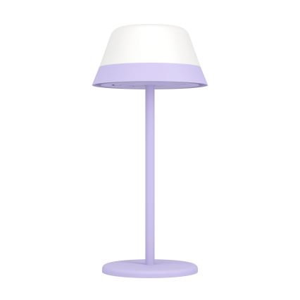 Eglo - LED RGBW Dimmable touch outdoor lamp 2in1 LED/1,5W/5V 2600 mAh IP54 purple