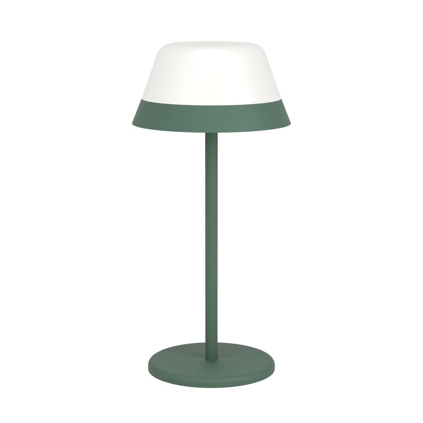 Eglo - LED RGBW Dimmable touch outdoor lamp 2in1 LED/1,5W/5V 2600 mAh IP54 green