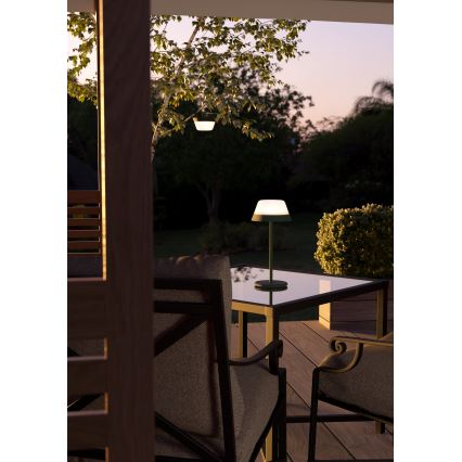 Eglo - LED RGBW Dimmable touch outdoor lamp 2in1 LED/1,5W/5V 2600 mAh IP54 green