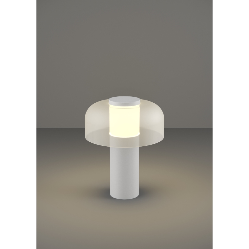 Eglo - LED Dimmable touch outdoor lamp LED/2,25W/5V 2400-4000K 5200 mAh IP44 white