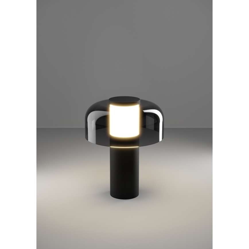 Eglo - LED Dimmable touch outdoor lamp LED/2,25W/5V 2400-4000K 5200 mAh IP44 black