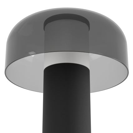 Eglo - LED Dimmable touch outdoor lamp LED/2,25W/5V 2400-4000K 5200 mAh IP44 black
