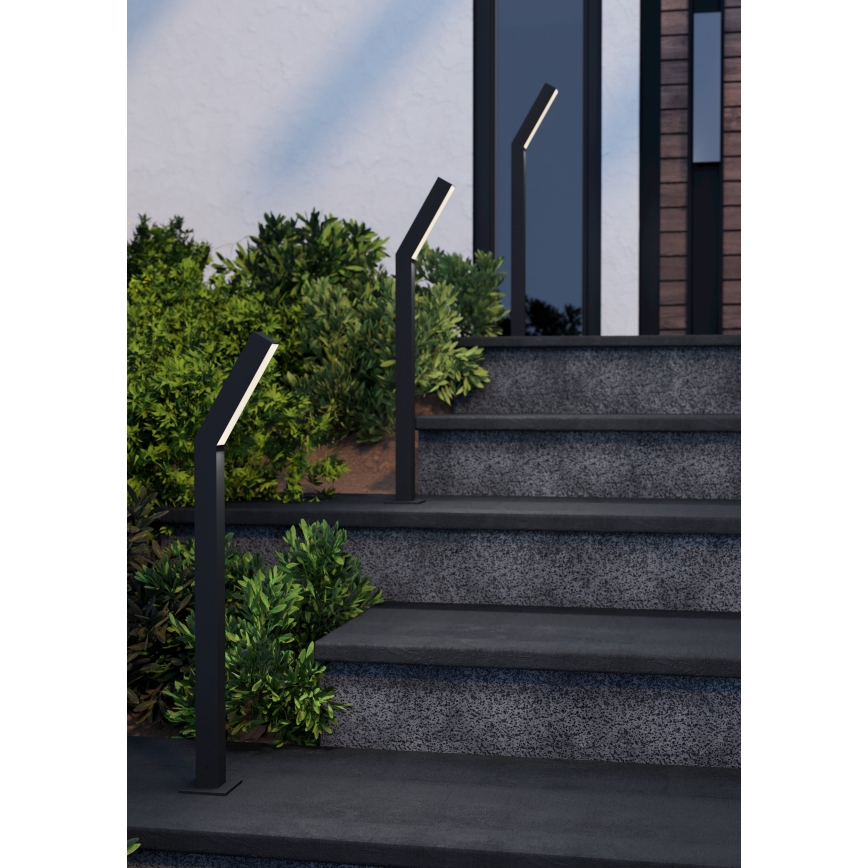 Eglo - LED Outdoor Wall Light, 2 x LED / 4.5 W / 230 V, IP44, Black