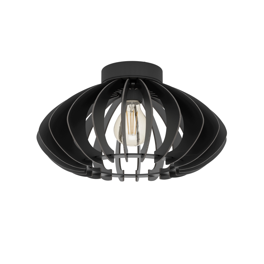 Eglo - Ceiling light 1xE27/40W/230V d. 38 cm black