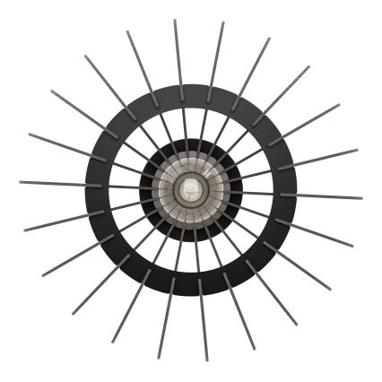 Eglo - Ceiling light 1xE27/40W/230V d. 38 cm black