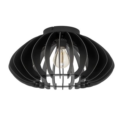 Eglo - Ceiling light 1xE27/40W/230V d. 45 cm black