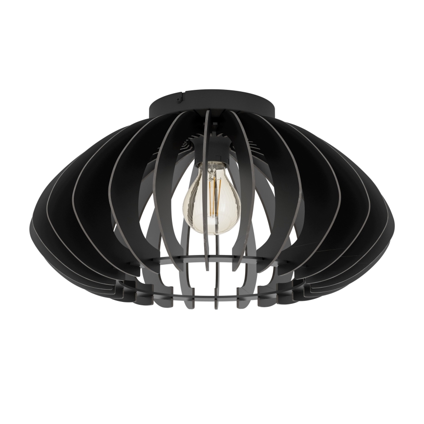Eglo - Ceiling light 1xE27/40W/230V d. 45 cm black