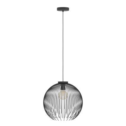 Eglo - Chandelier on a string 1xE27/40W/230V black