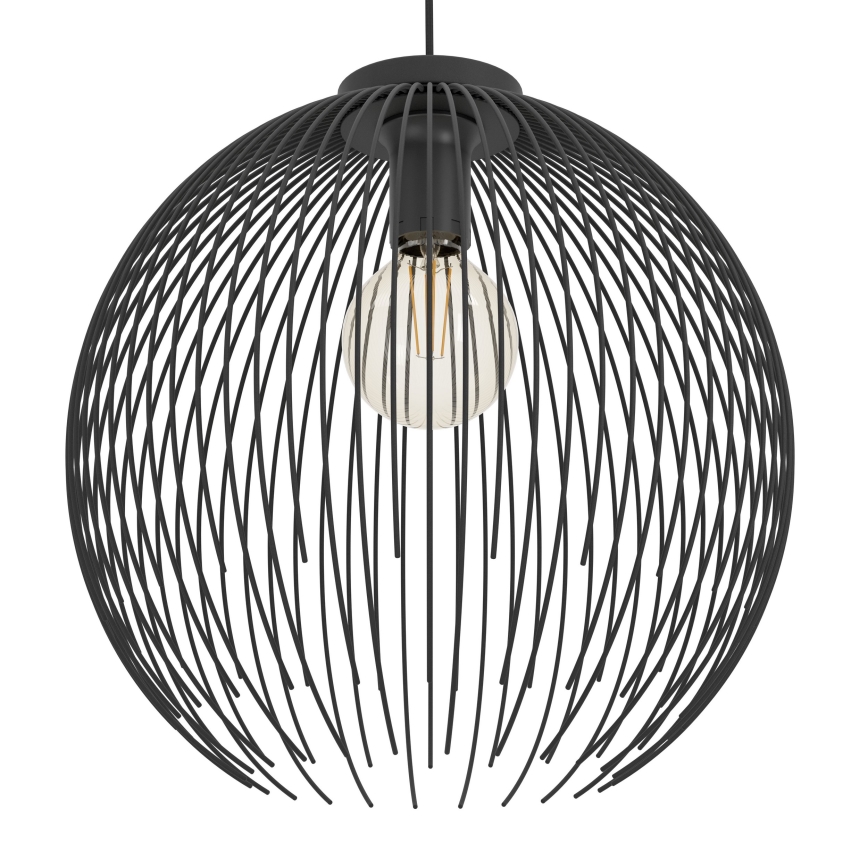 Eglo - Chandelier on a string 1xE27/40W/230V black