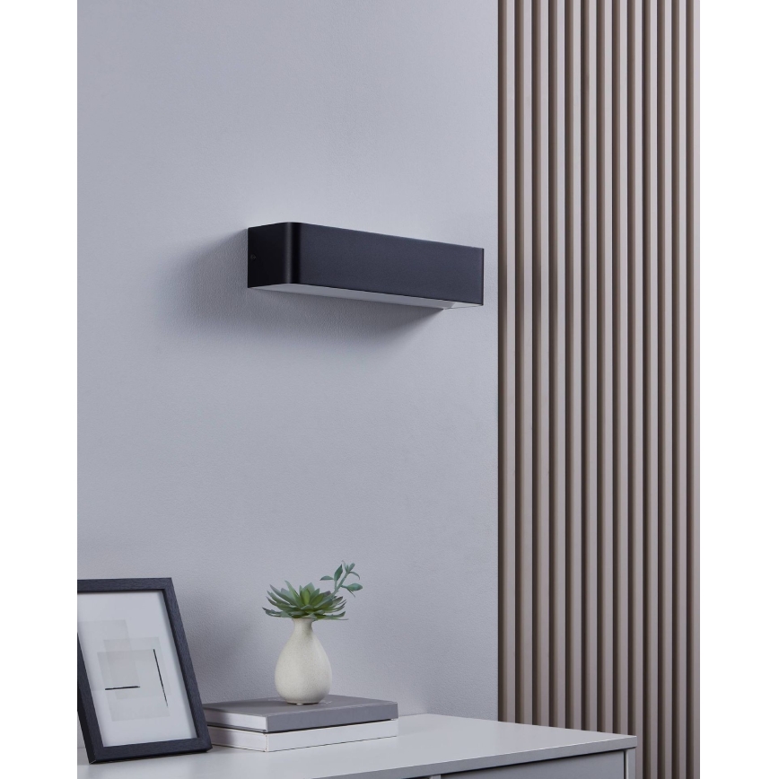 Eglo - LED Wall light LED/12W/230V 3000K black
