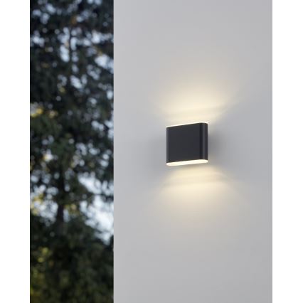 Eglo - LED Outdoor wall light 2xLED/2,9W/230V 3000K/4000K/6500K IP65
