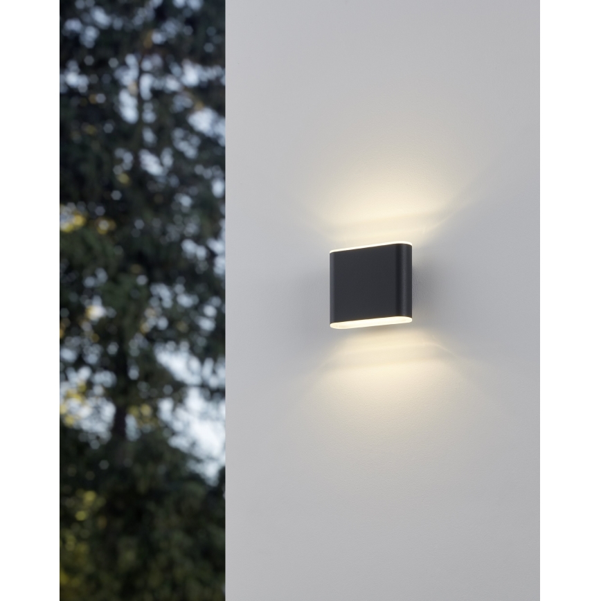 Eglo - LED Outdoor wall light 2xLED/2,9W/230V 3000K/4000K/6500K IP65