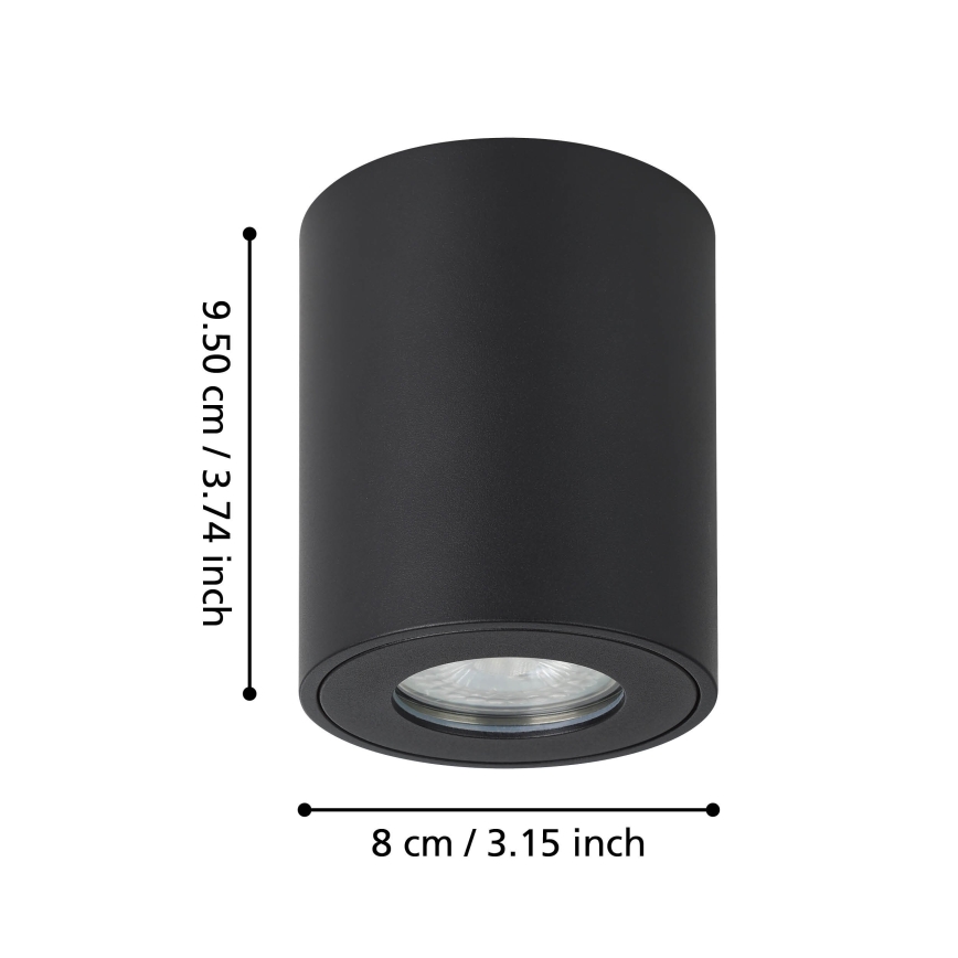 Eglo - Outdoor spotlight 1xGU10/5W/230V d. 8 cm IP44