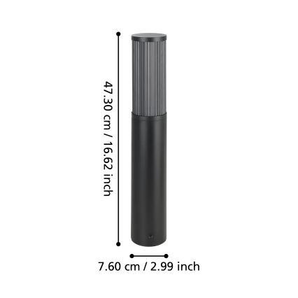 Eglo - Outdoor lamp 1xE27/15W/230V 46,5 cm IP54