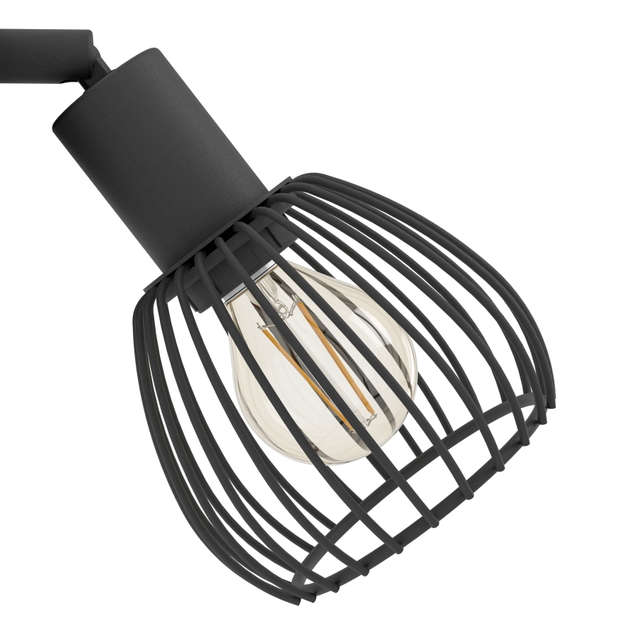 Eglo - Wall light 1xE14/40W/230V black