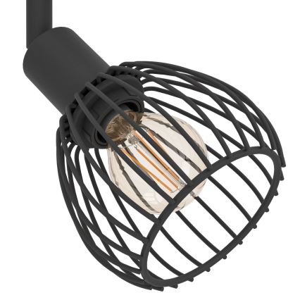 Eglo - Spotlight 2xE14/40W/230V black