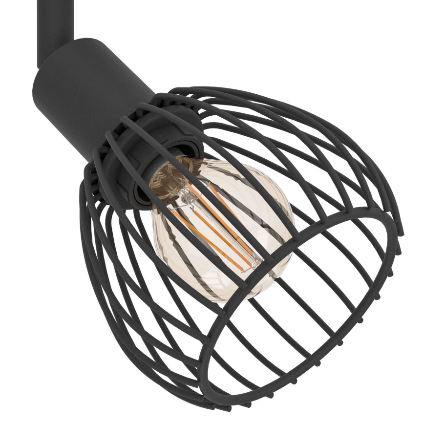 Eglo - Spotlight 2xE14/40W/230V black