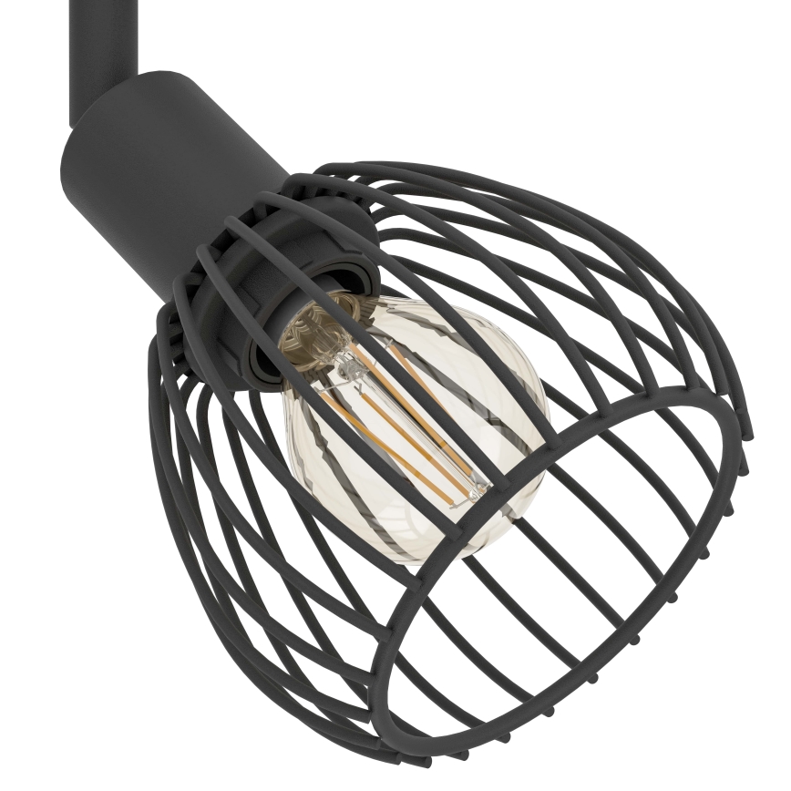 Eglo - Spotlight 4xE14/40W/230V black