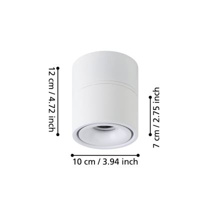 Eglo - LED Spotlight LED/8W/230V 3000K white