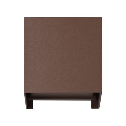 Eglo - LED Outdoor wall light 2xLED/2,8W/230V IP54 brown
