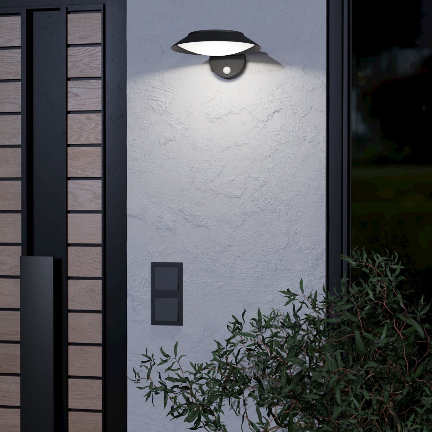 Eglo - LED Solar wall light with sensor LED/7W/3,7V IP44