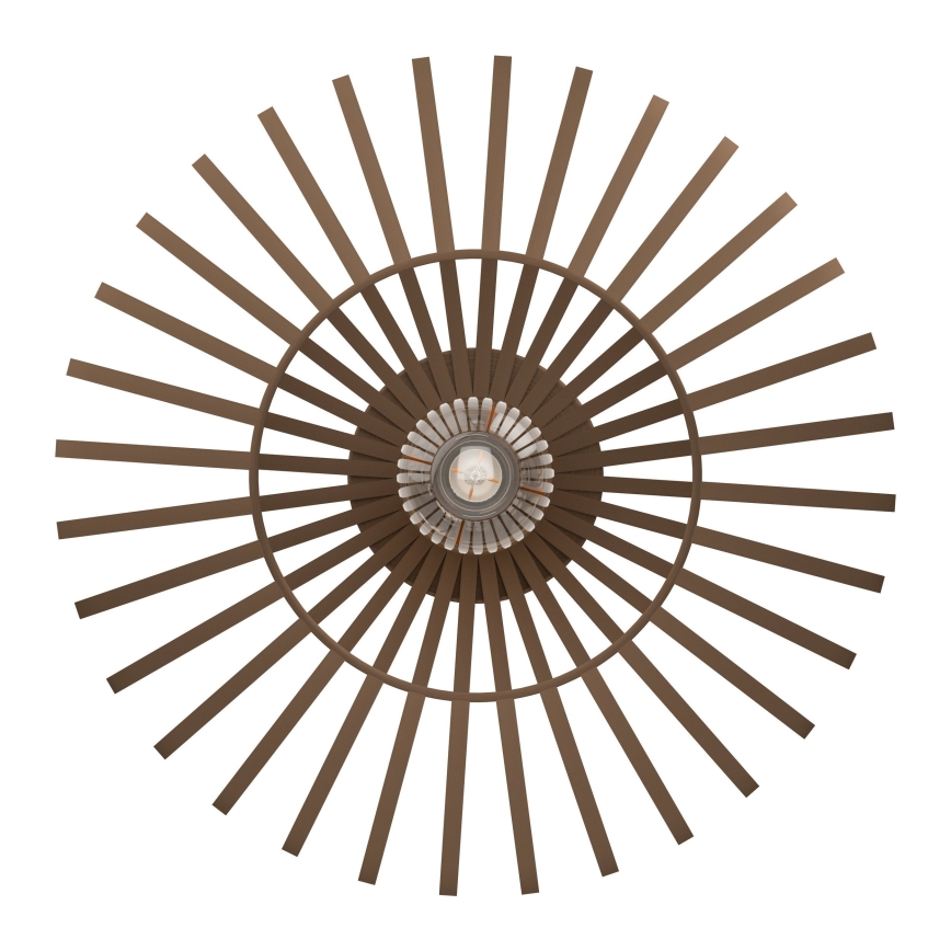 Eglo - Ceiling light 1xE27/40W/230V Ø 38.5 cm bronze