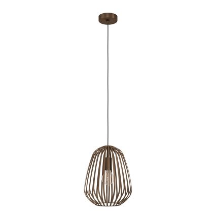 Eglo - Cable-Suspended Pendant Light, 1x E27/40W/230V, Bronze