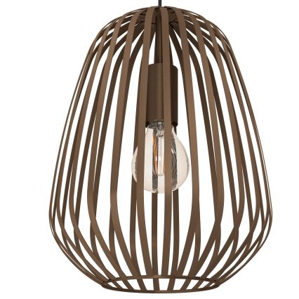 Eglo - Cable-Suspended Pendant Light, 1x E27/40W/230V, Bronze